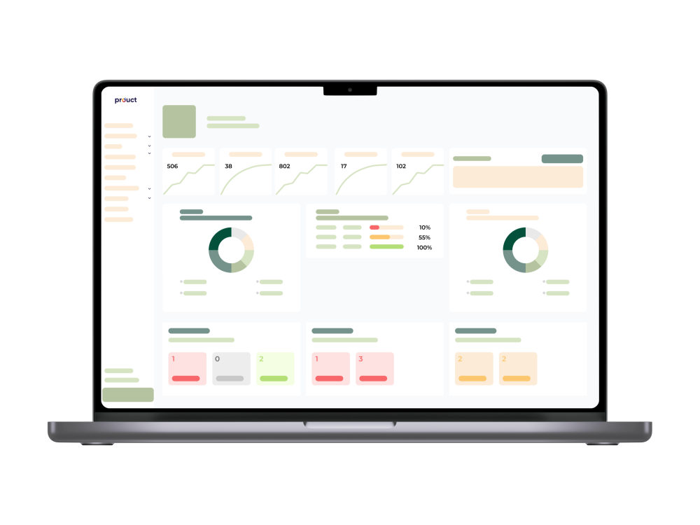 Platform til bæredygtighedsstyring | PRDUCT | navigator