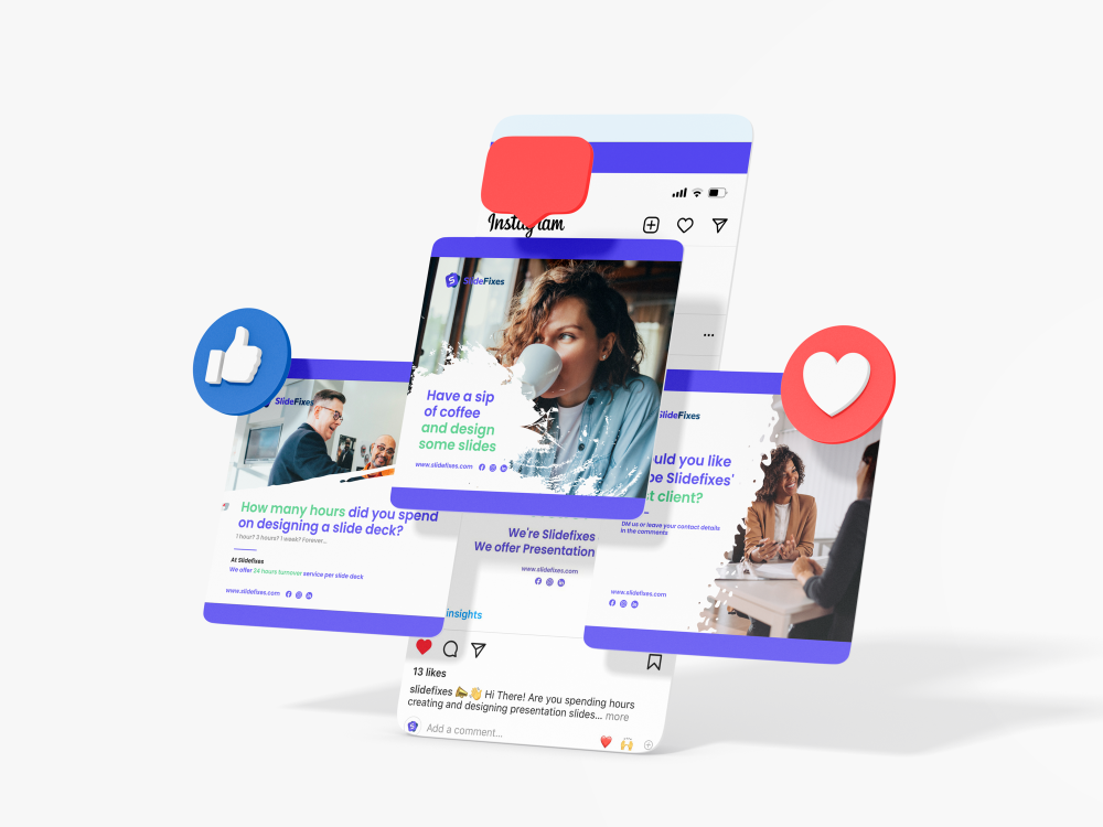 Kreativt grafisk materiale | SLIDEFIXES | navigator