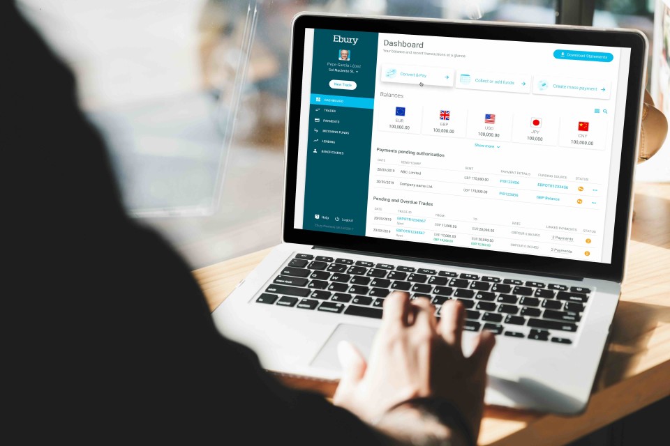 Moderne platform til valutahandel | EBURY | navigator